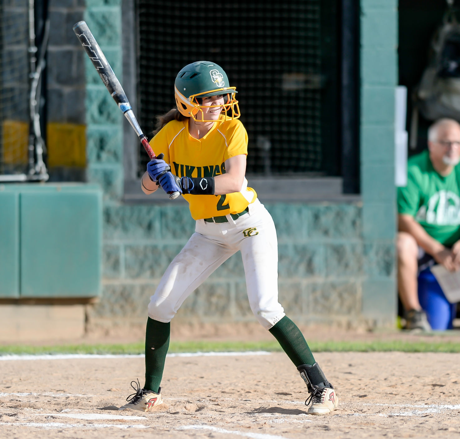 Friday night softball action